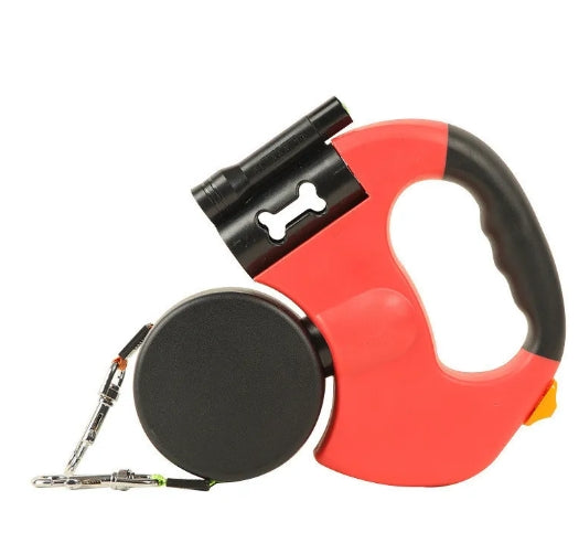 Retractable Dog Leash with Light