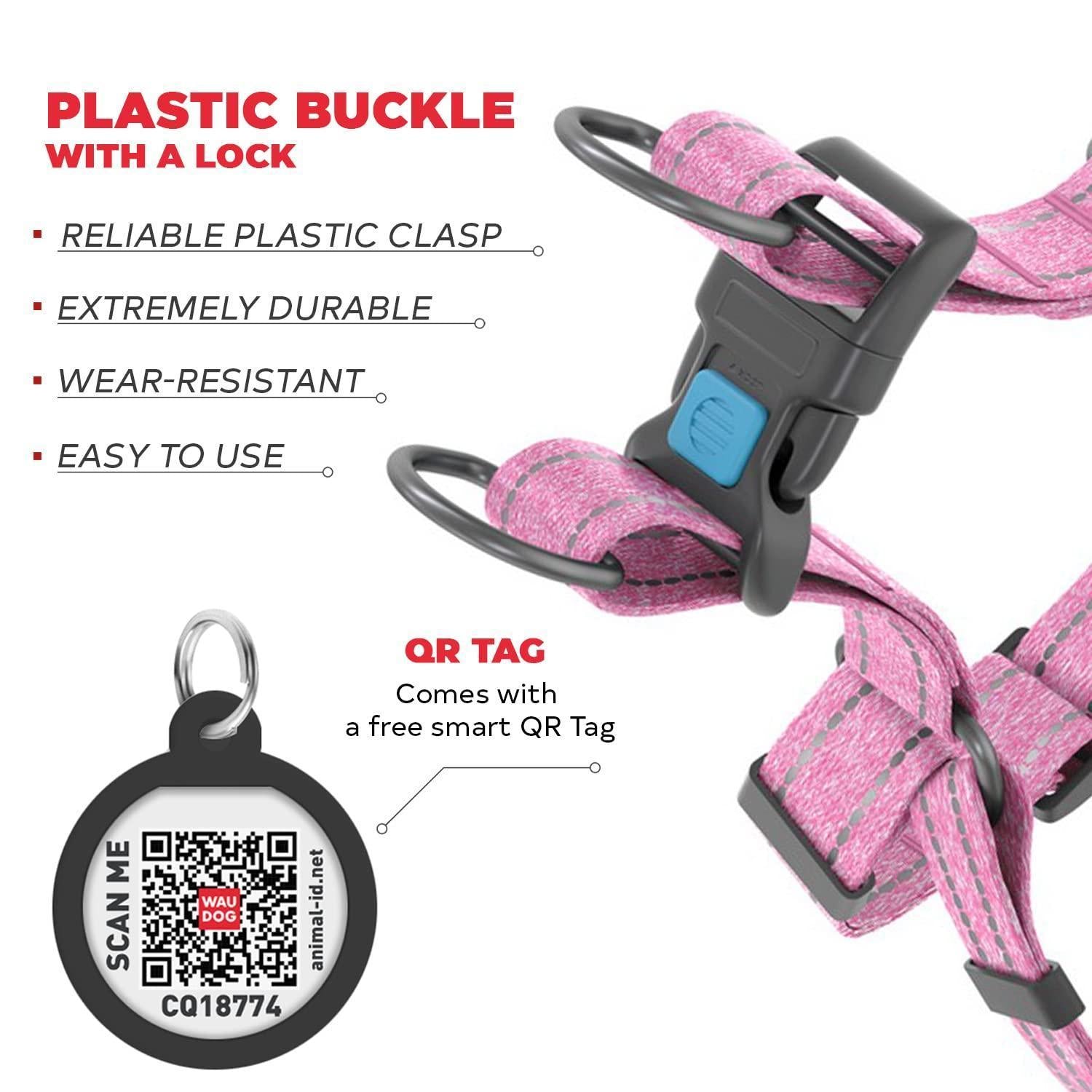 QR Code Dog Harness